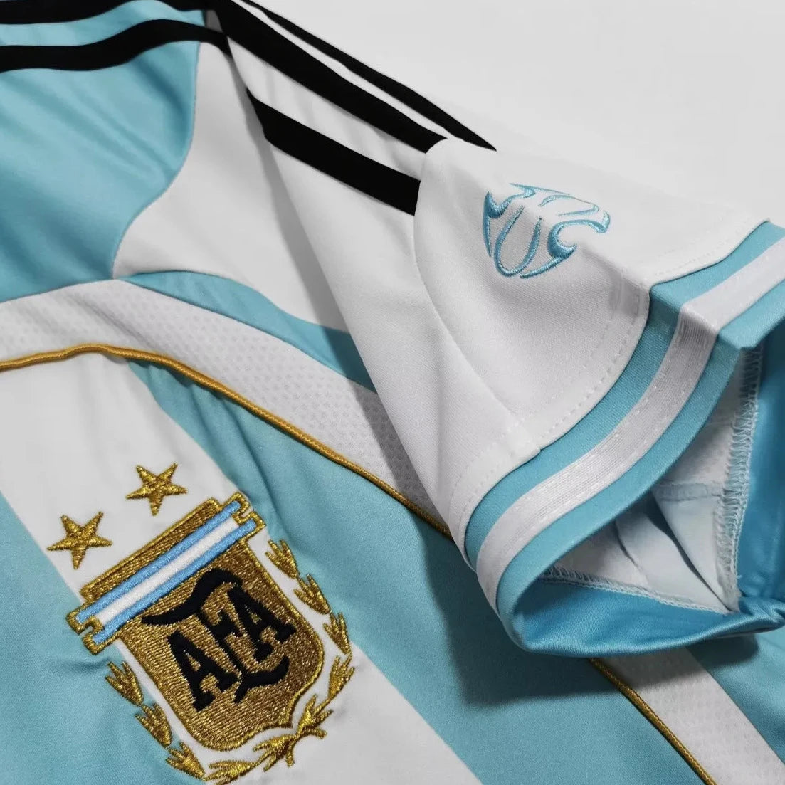 Argentina Home Kit - #19 Messi (2006)